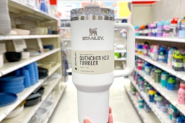 Stanley 40-Ounce Quencher Tumbler, Just $24.75 for Amazon Prime Day card image