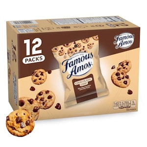 Famous Amos Chocolate Chip Cookies 12-Pack