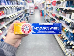 $0.99 Arm & Hammer Toothpaste at Walgreens card image