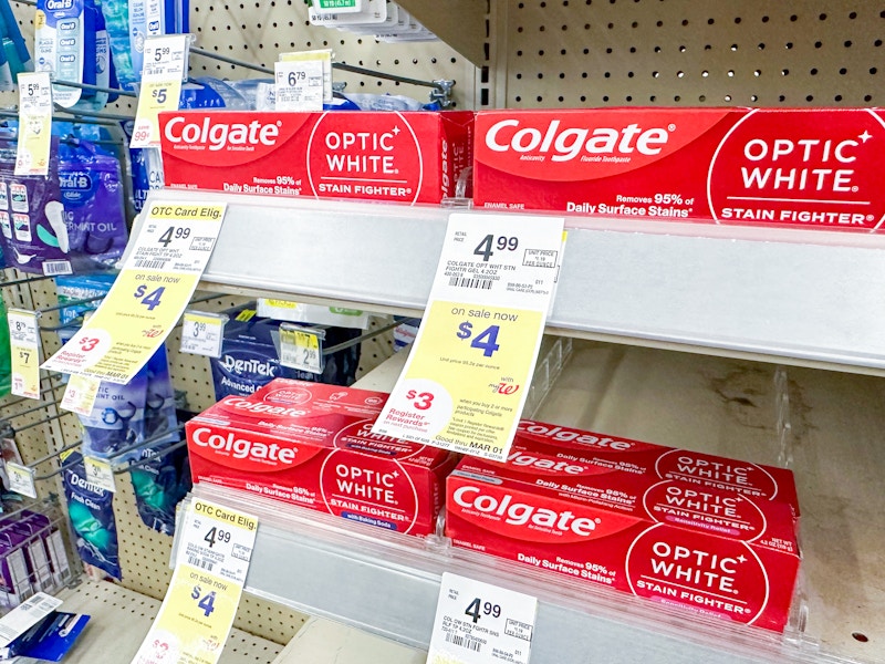 colgate toothpaste walgreens