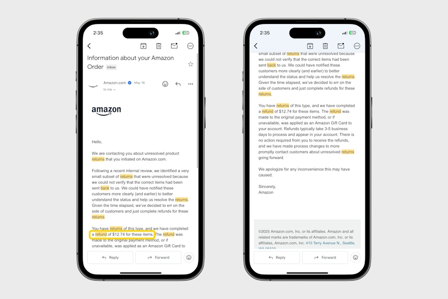 Amazon-Refund-Email