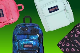 50% Off JanSport Backpacks: Pay as Low as $11.87 at Target card image