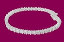 slive and cubic zirconia tennis bracelet