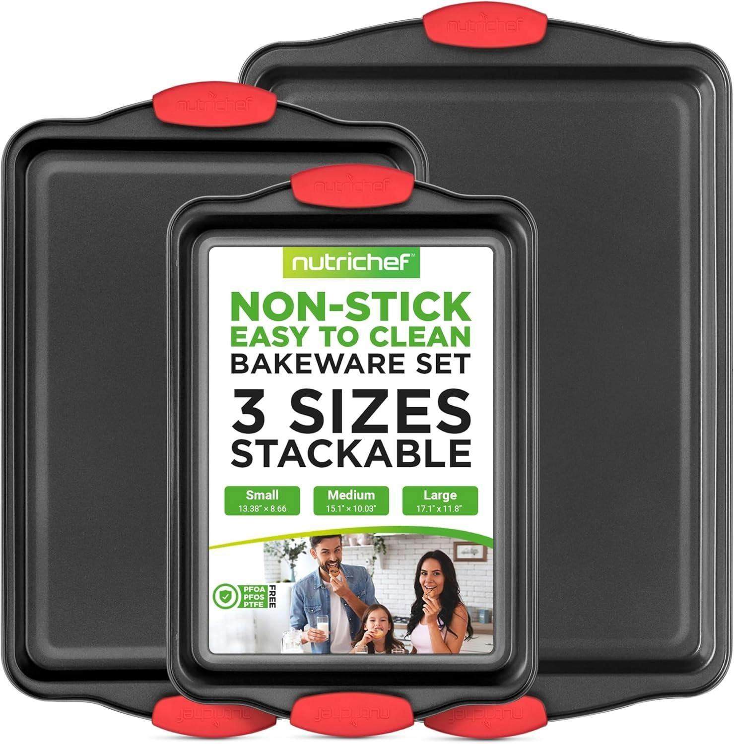 NutriChef Baking Pan Set 