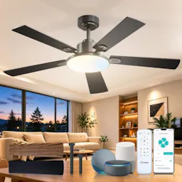 Smart Ceiling Fan with Lights