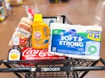 kroger matchup groceries in shopping cart