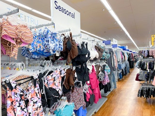 Swimwear Area at Walmart