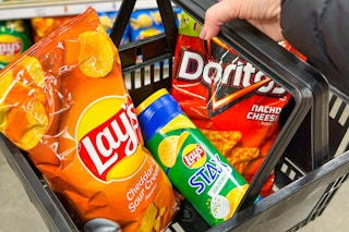 lays chips stax doritos in shopping basket