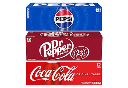 3 Soda 12-Packs