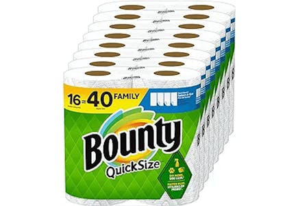 2 Bounty Paper Towel Packs