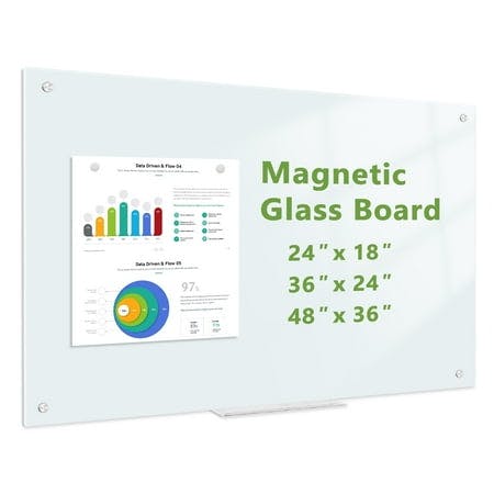 Magnetic Glass Dry Erase Board