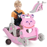 Costway 4-in-1 Rocking Horse Set