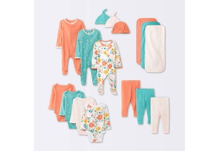 Cloud Island Baby Layette Set