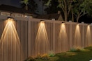 solar fence lights