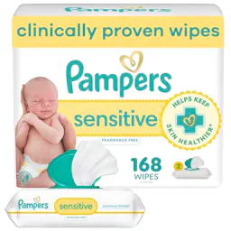 Pampers Sensitive Wipes 3-Pack