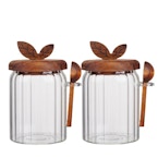 Glass Jars 2-Pack