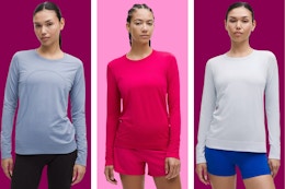 This lululemon Long-Sleeve Shirt Is $64 and Comes in Eight Colors card image