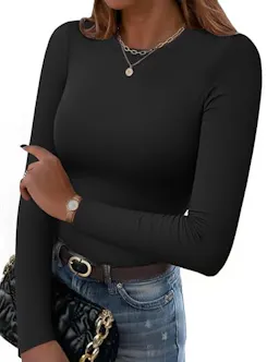 Women's Long Sleeve Slim Fit Tee