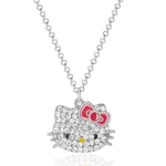 Hello Kitty Pave Crystal Necklace