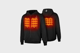 Heated Hoodie, Only $44.79 on Amazon (Reg. $129.99) card image