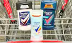 degree deodorants in a shopping cart