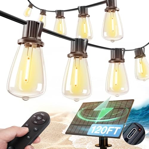 addlon Solar String Lights