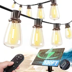 addlon Solar String Lights