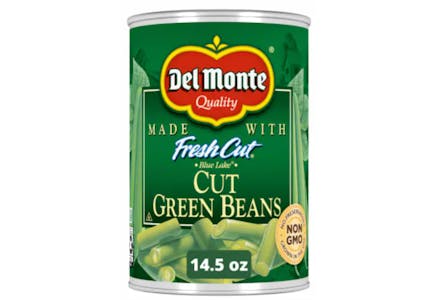 5 Del Monte Vegetable Cans
