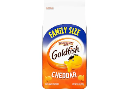 2 Goldfish Crackers Bags