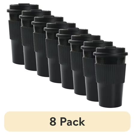 Mainstays Travel Coffee Cup 8-Pack