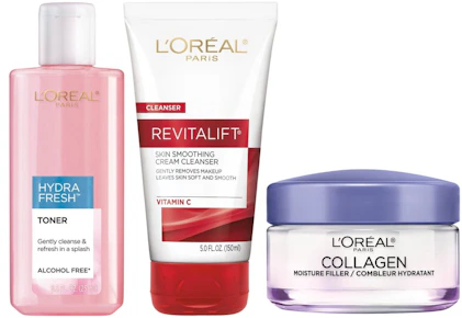 3 L'Oreal Skincare Items