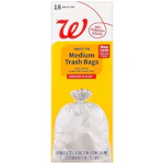 3 Walgreens Trash Bags Boxes