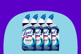 Lysol Toilet Bowl Cleaner 4-Pack, as Low as $7.50 on Amazon card image