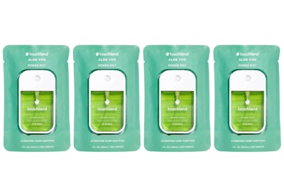 4 Touchland Hand Sanitizers