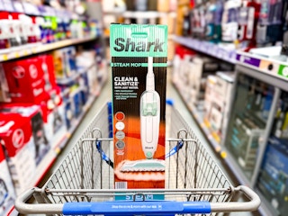 shark steam mop in walmart cart
