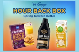 Free Breakfast Boxes at Kroger on March 4 card image