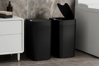motion sensor trash cans
