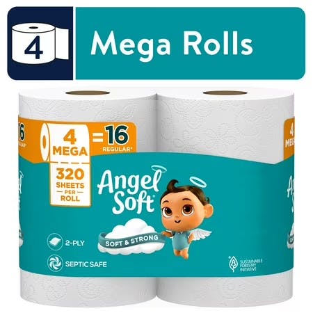 Angel Soft Toilet Paper