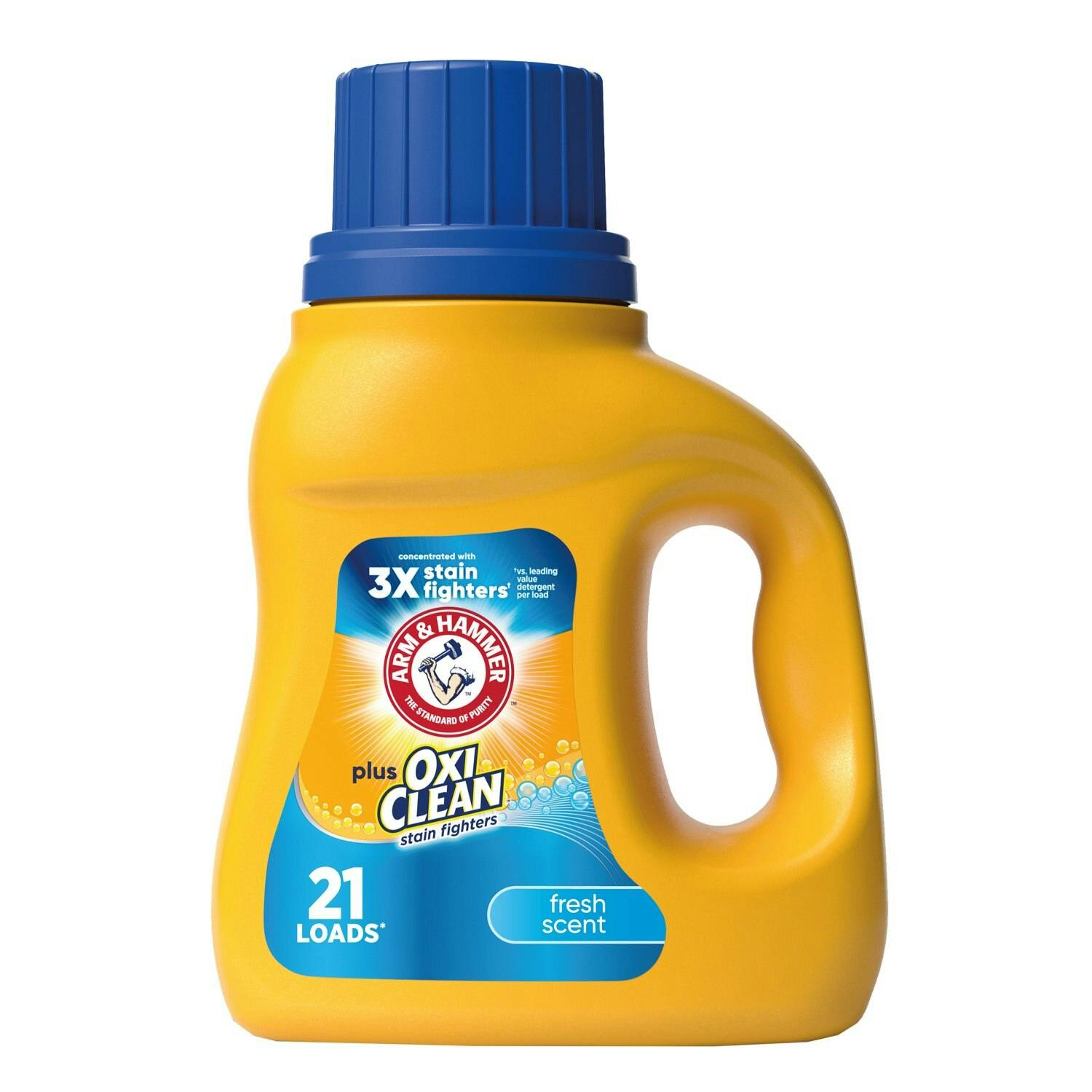 3 Arm & Hammer Products (63 Loads)