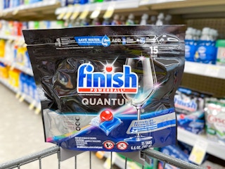 finish tabs on shopping cart