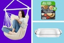 Walmart Savings 50% and Up: $21 Hammock Swing, $1.47 Snack Trays, and More card image
