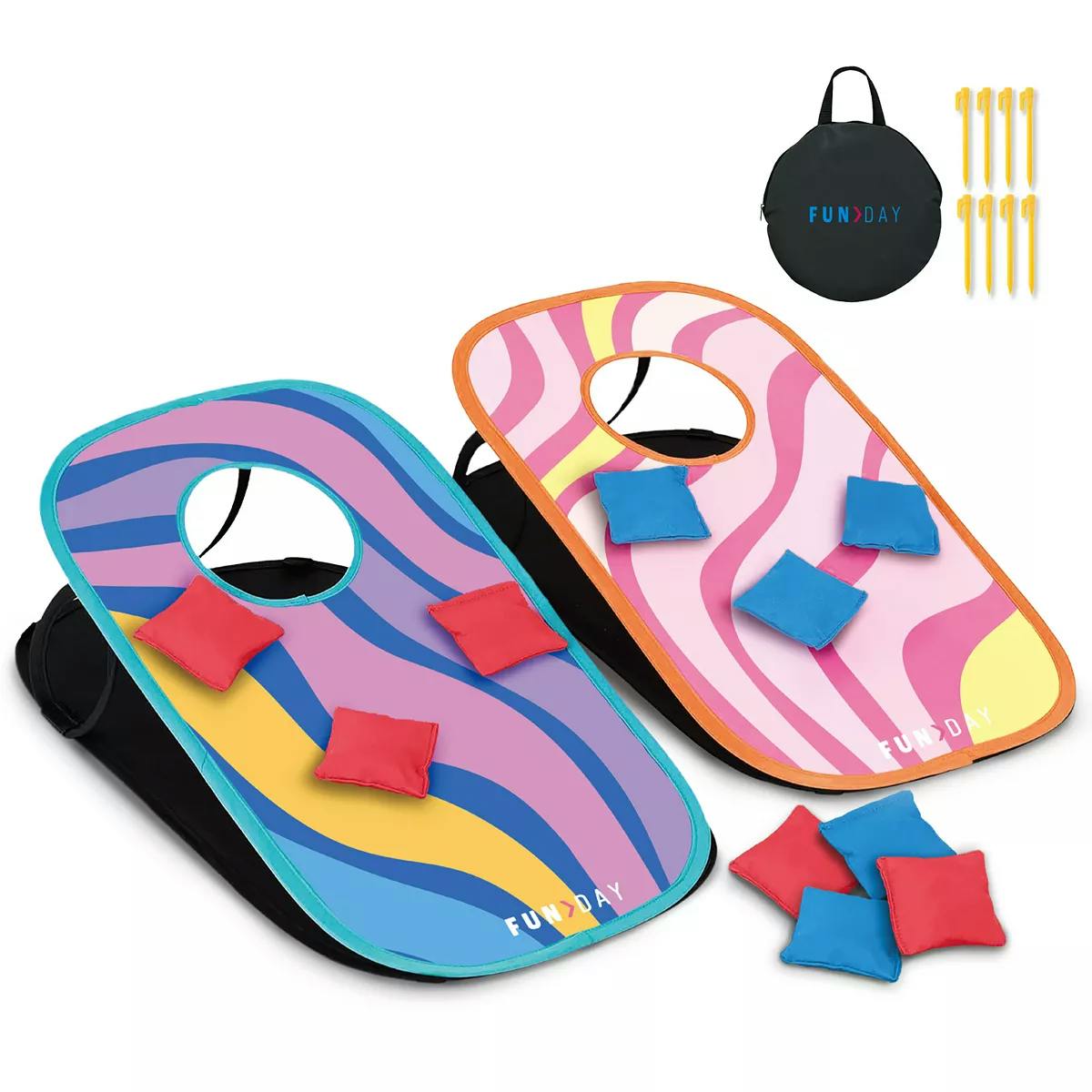 Collapsible Cornhole Set