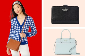 collage of kate spade bags 