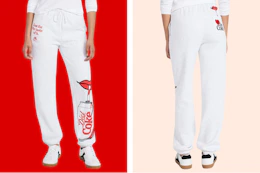 walmart womens diet coke joggers collage