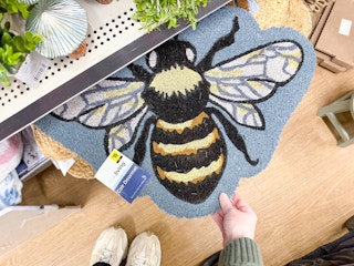 dollar general bee door mat