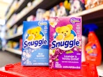 2 boxes of snuggle dryer sheets