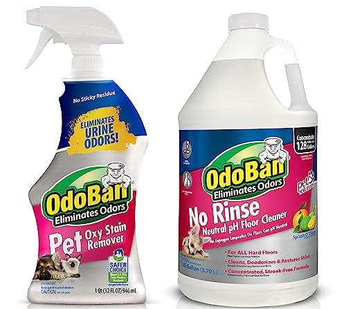 1 OdoBan Floor Cleaner + 1 Oxy Spray
