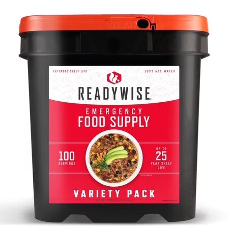 Emergency Food Supply Bucket