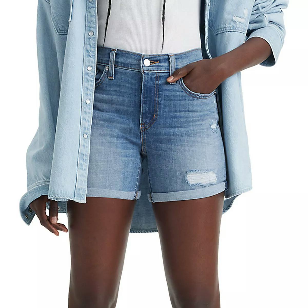 Women's Levi's Mid-Length Shorts