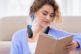 This $33 Portable Neck Fan Is Just $12 on Amazon card image